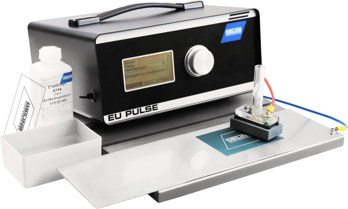 Electrolytic Marking Metal Signing Etching ÖSTLING